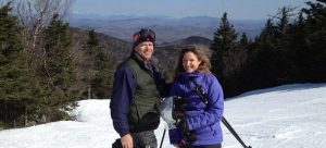 Attorney John C. Mannix and Financial Analyst Kathleen Mannix in the Adirondacks of Upstate NY